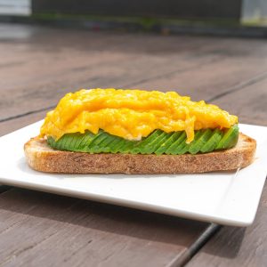 Avocado Scrambled Eggs on Sourdough | TSS