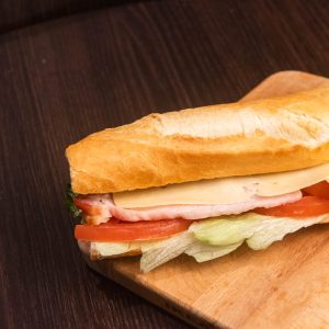 Bacon Swiss Baguette | TSS