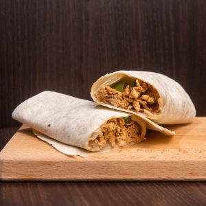 Black Pepper Chicken Wrap | TSS