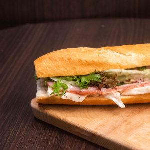 Chicken & Back Bacon Baguette | TSS