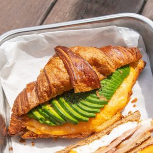 Eggs Avocado Croissant | TSS