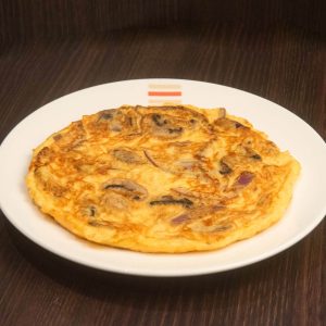 Mushroom Onion & Cheese Omelette | TSS