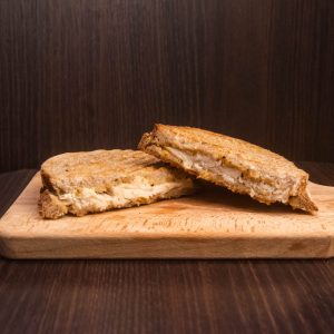 Roast Chicken w Hummus on Rye Sourdough | TSS