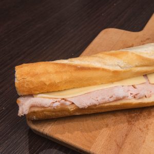 Smoked Turkey & Swiss Baguette | TSS